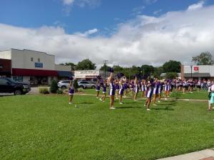 after parade pep rally 1