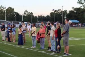 Samson Football Military Recognition